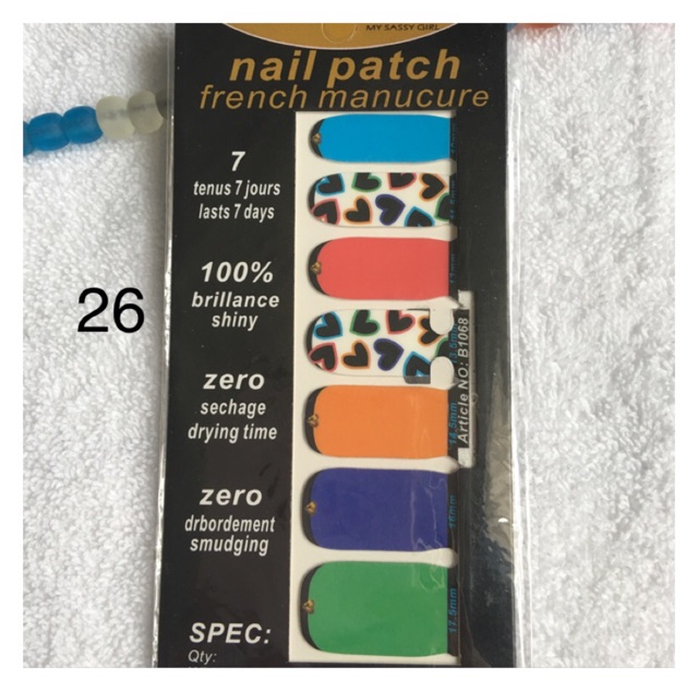 Nail Stickers/Stiker kuku