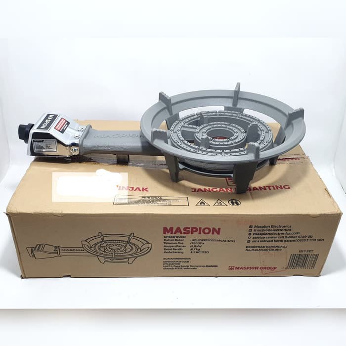 MASPION MKG 1129 CI - Kompor Cor Gas 1 Tungku