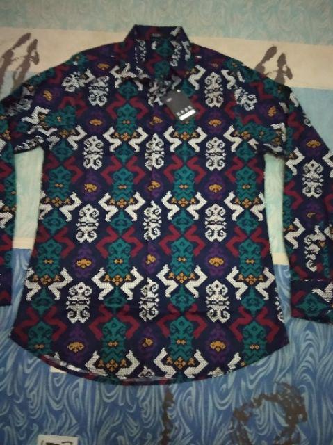 Ameliashop16 Batik Couple Modern Cewek Cowok Songket