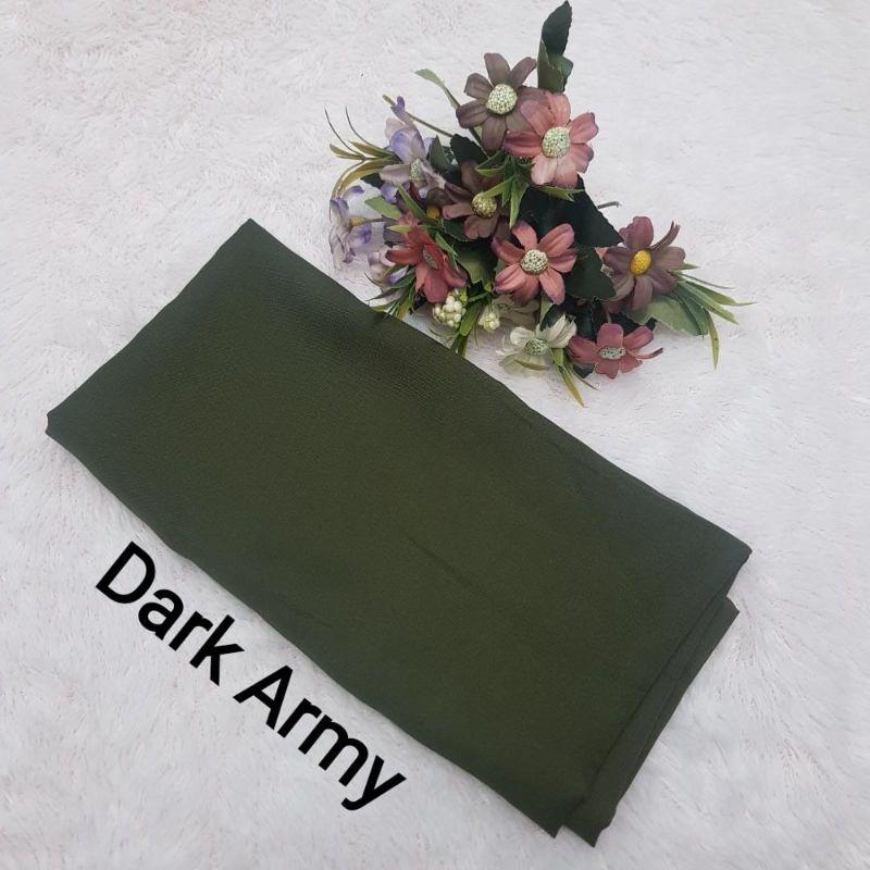 part1 BELLA SQUARE pollycotton premium-Dark army