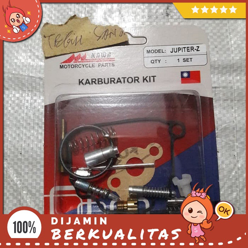 Repair Kit Repairkit Karburator Yamaha Jupiter Z Original Kawa Sparepart Motor Murah