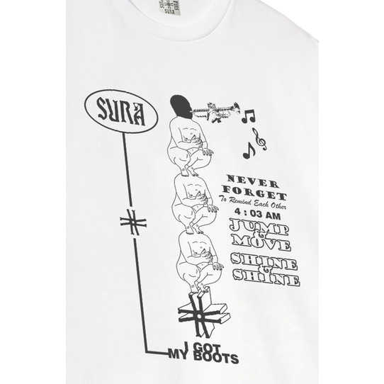 Sura Positiva - Longsleeve (Audik) White