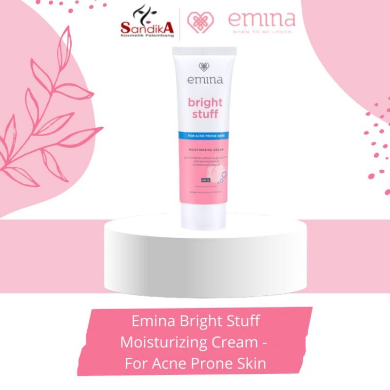 Emina Bright Stuff For Acne Prone Skin Moisturizing Cream 20ml