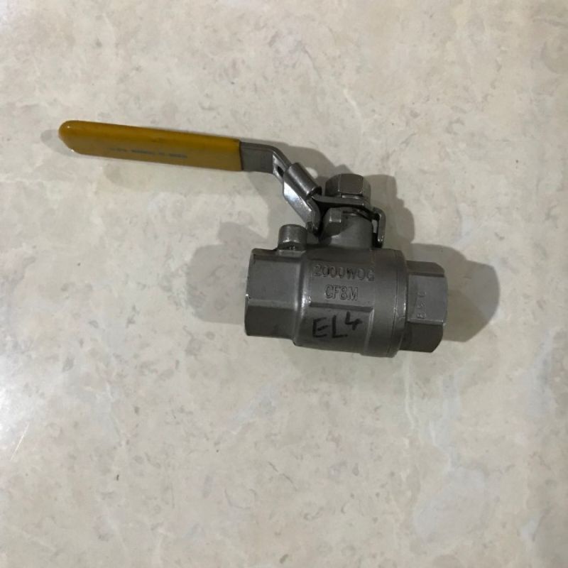 Jual Ball Valve Merk FNW Valve 3/4 2000 WOG CF8M | Shopee Indonesia