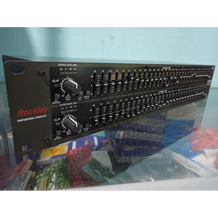 EQUALIZER ROCKLEY 231 SUB 31 BAND STEREO (RUMAH) PROFESIONAL