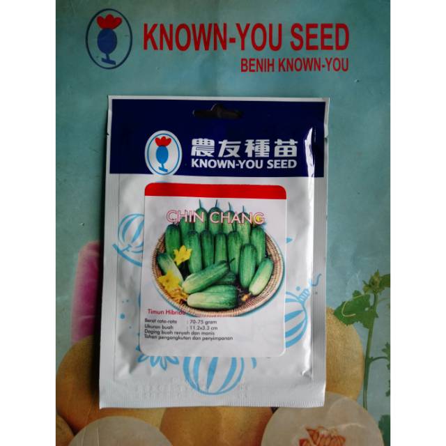 Benih Biji Timun Baby CHIN CHANG F1 20gr
