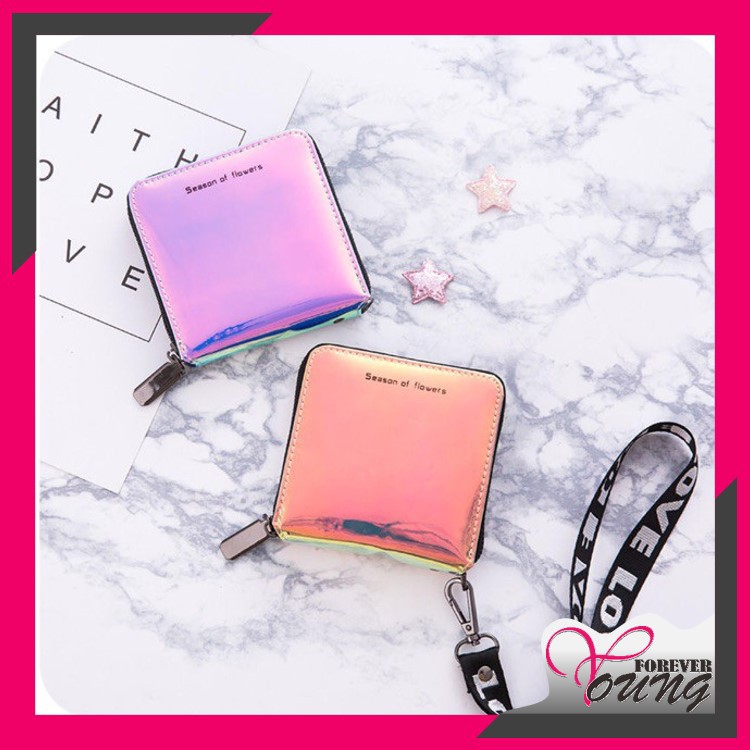 [LOKAL] FOREVER YOUNG - D1108 DOMPET LADY GAGA BISA BAYAR COD Dompet Lipat Mini Lucu Morymony / Domp