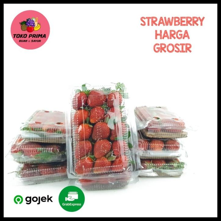 

Buah Strawberry Harga Grosir Per 10 Pcs