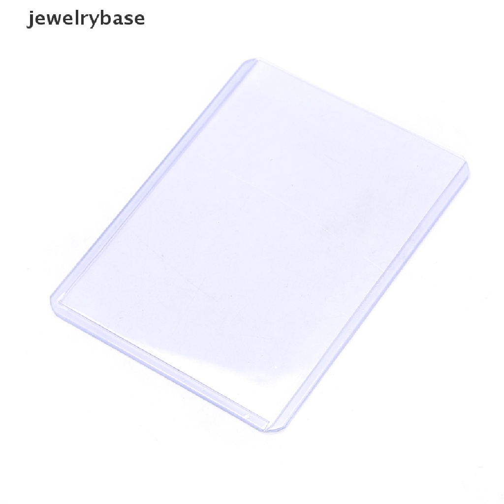 (jewelrybase) 10 / 25PCS Top Loader Board Game 35PT Ukuran 3X4 &quot;