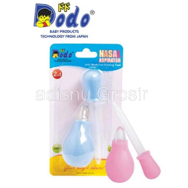 Dodo Nasal Aspirator 2in1 Penyedot Ingus isi 2 DAC019