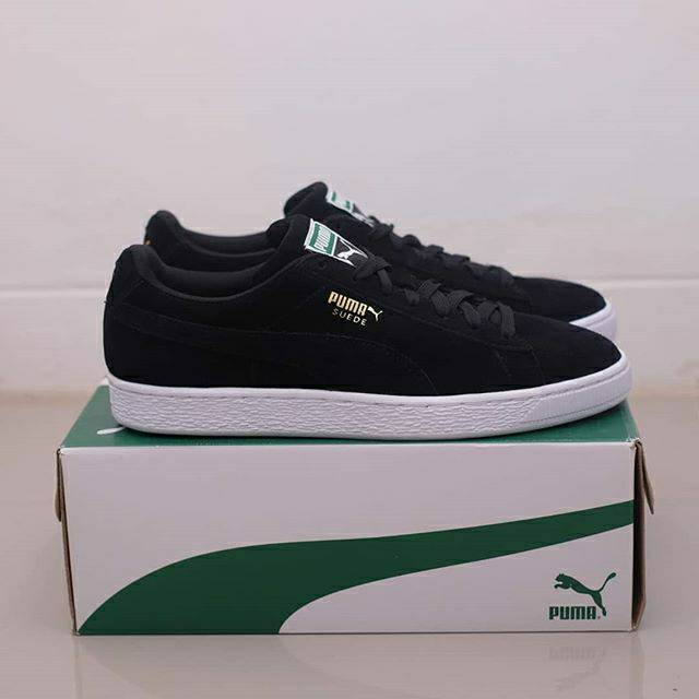 Puma Suede Black White
