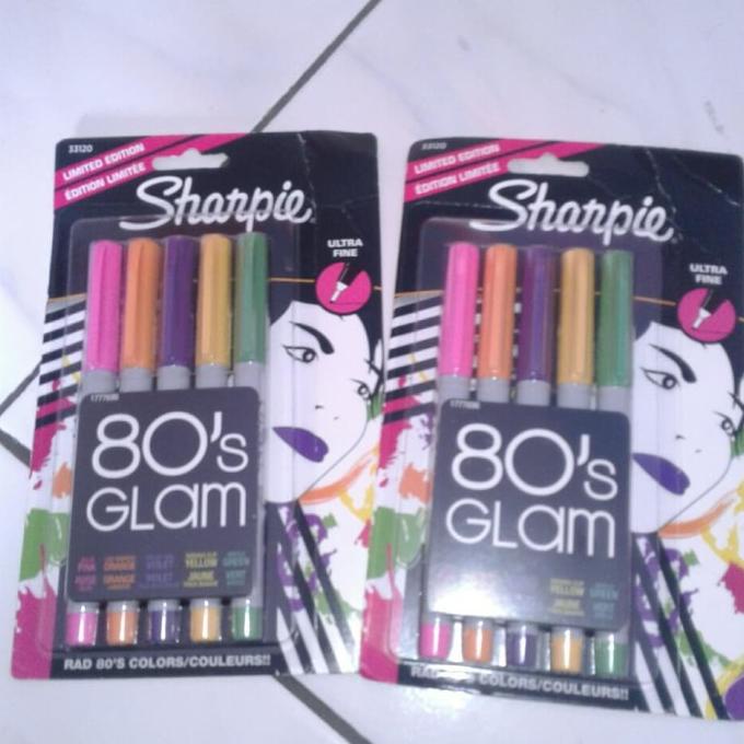 

Sharpie 80'S Glam Ultra Fine/Sharpie Pen Original