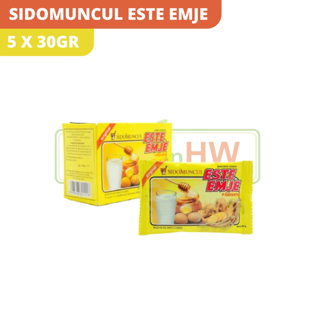 

SIDOMUNCUL ESTE EMJE 5 X 30GR