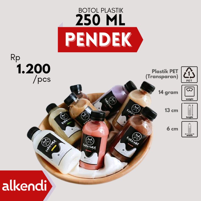 BOTOL PENDEK 250 ML