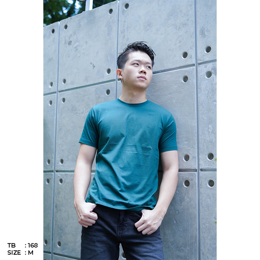 Seka Basics - Kaos Polos Dark Green ( Hijau Botol ) 30s