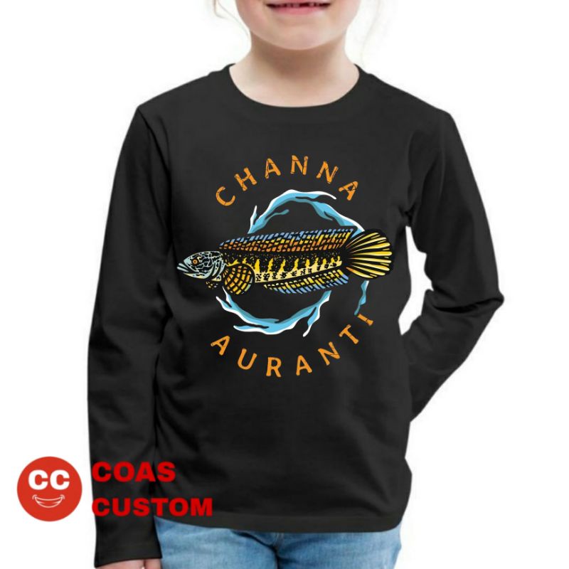 BAJU CHANNA AURANTI KAOS ANAK LENGAN PANJANG