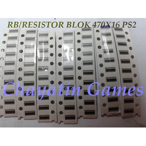 RB / RESISTOR BLOK 470X16 (PS2) DAN LAINNYA Harga Per 10pcs