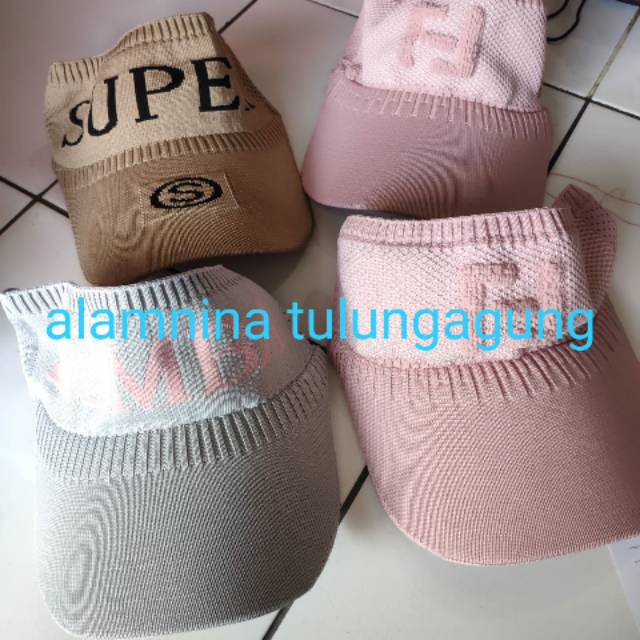 Topi golf sepeda pantai senam