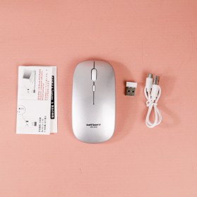 Mouse Wireless 2.4G Rechargeable - HS-09 | omenstore