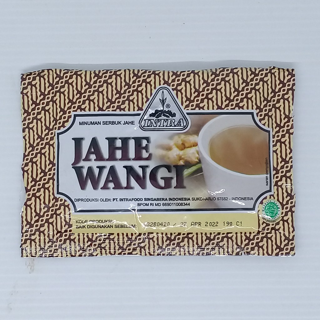 

JAHE WANGI INTRA 19 gram