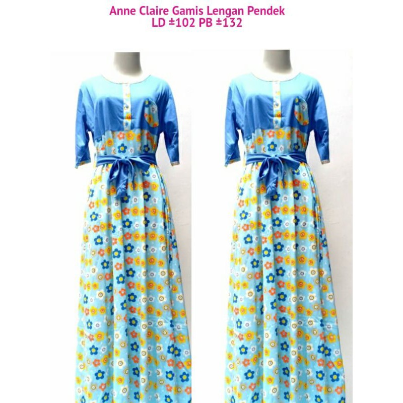 Anne Claire Gamis Lengan Pendek