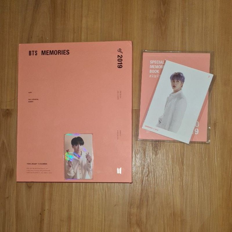 [ READY STOCK ] BTS OFFICIAL MEMORIES 2019 FULLSET PRELOVED WITH JUNGKOOK JK PHOTOCARD