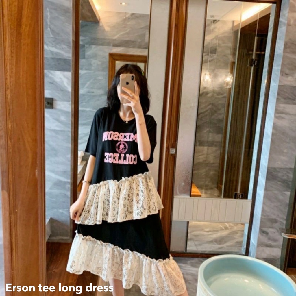 Erson tee long dress - Thejanclothes