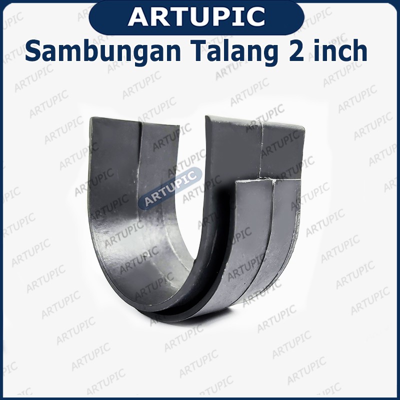 Sambungan Talang 2&quot; inch Setengah Lingkaran Talang Air 2 inch Bulat Letter U Sock