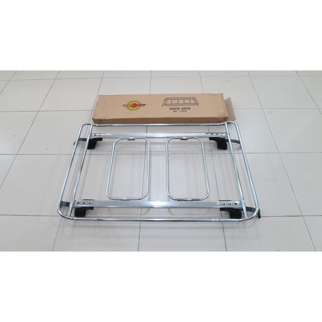 ROOF RACK SUNRISE / RACK ATAS MOBIL / ROOF RACK UNIVERSAL CHROME