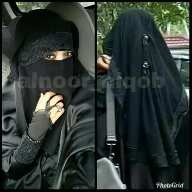 Big sale CADAR NIQOB SYAHRINI / NIQOB AISYAH / NIQOB MADINAH AISYAH / NIQOB butterfly brukat