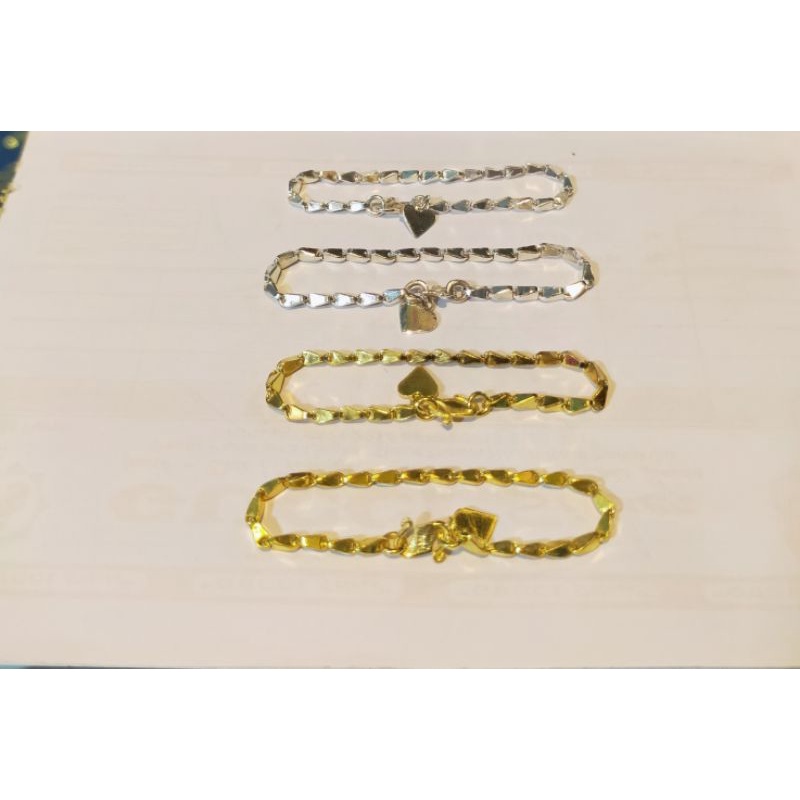 COD // GELANG ANAK2 / GELANG PERAK ANAK ANAK / GELANG PADI ANAK ANAK PERAK SILVER / PERAK GOLD