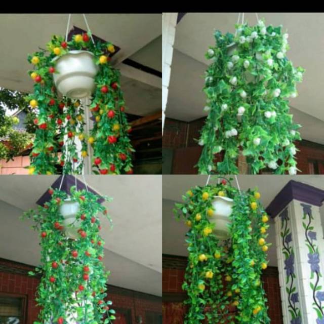 Bunga gantung artificial