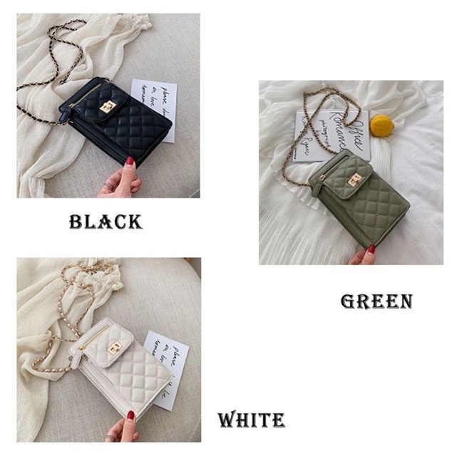 (COD) Tas Selempang Wanita Bianka - Tas Hp Slingbag Pocket Terbaru