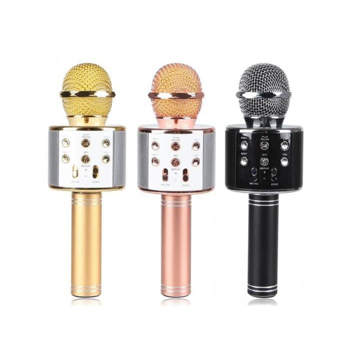 Promo  Portable Ws858 / Ws 858 Speaker Smule Original - Hitam