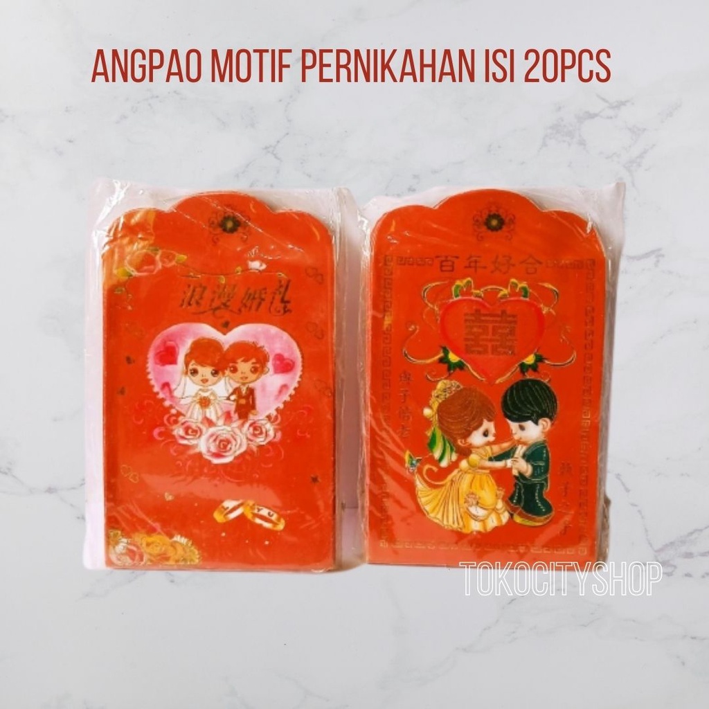 

Angpao Motif Pernikahan Isi 20pcs / Type 180030
