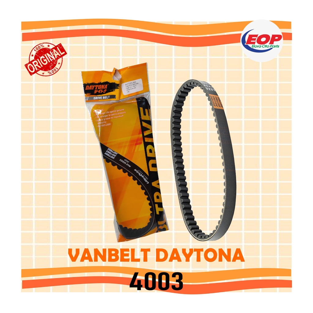 VANBELT ONLY HONDA VARIO TECHNO 125 / 150 MERK DAYTONA RACING 3516