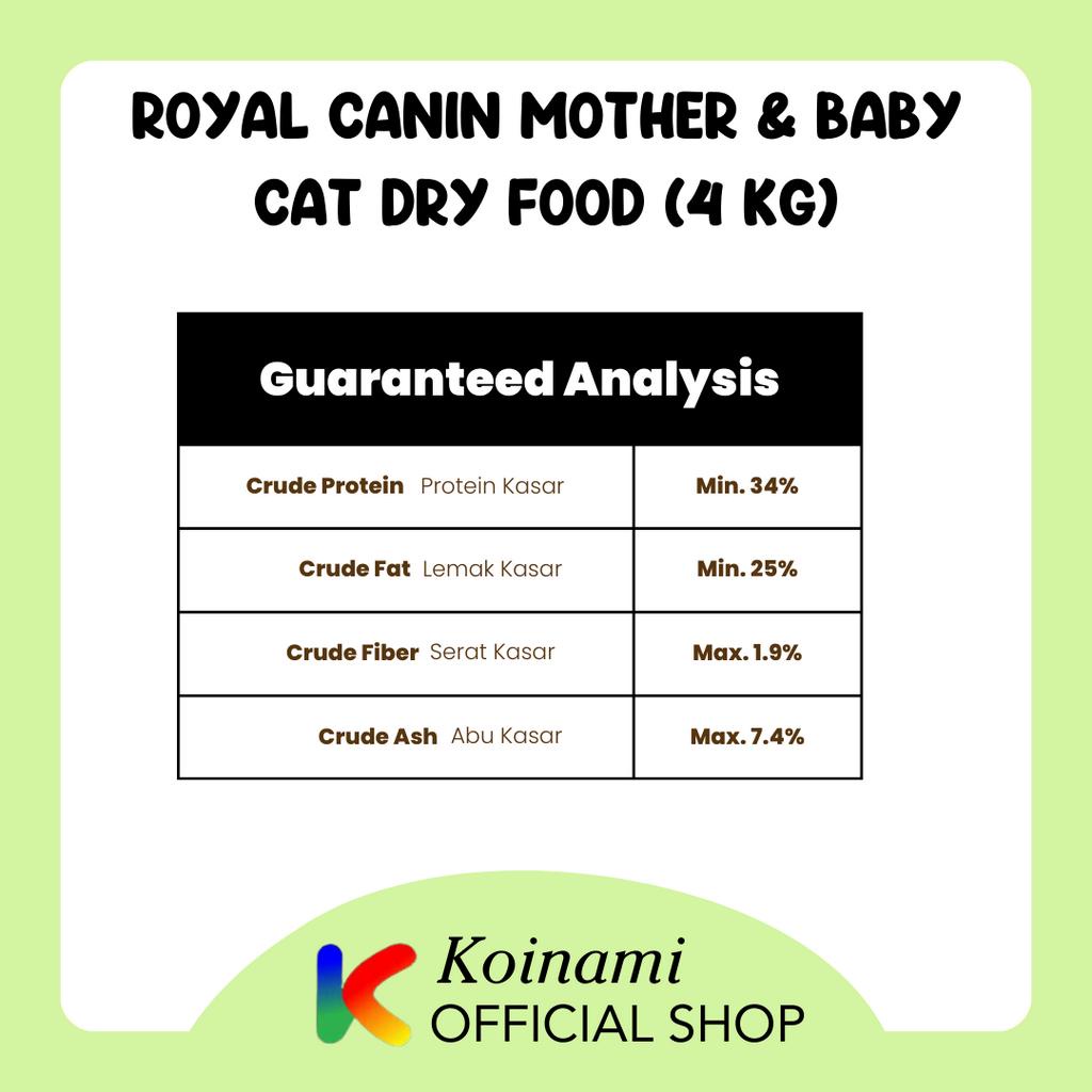 RC MOTHER BABY CAT 2 KG / Royal canin mother and baby / dry food / makanan anank kucing