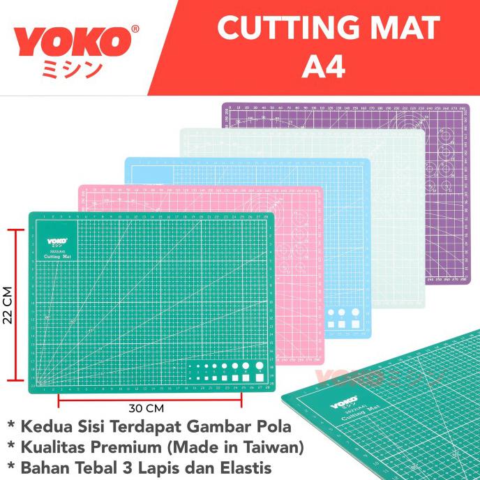 

Big Sale Cutting Mat 9Sea Ukuran - A4 30x22cm/Double Side - Dua Sisi (Nine Sea) - Hijau Promo Awal