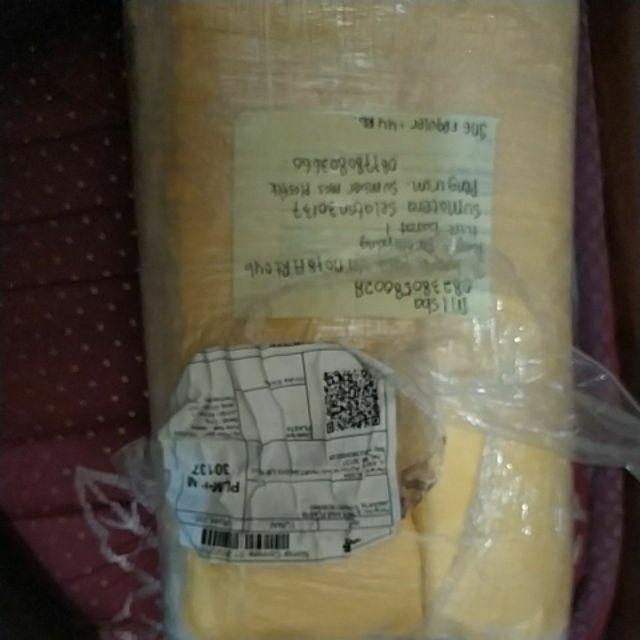 Plastik Sampah Kuning Uk 35 X 55 Cm Dengan Lipatan Samping