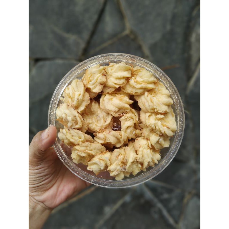 

Lihazra CC Kue Kering Lebaran Room Butter Reguler uk Toples 500gr