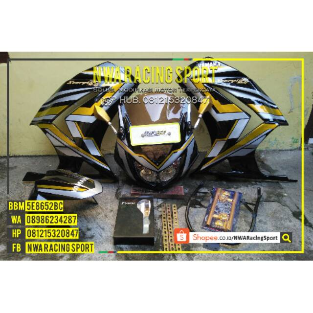 Full Fairing Scorpio Z Model Ninja 250 Karbu