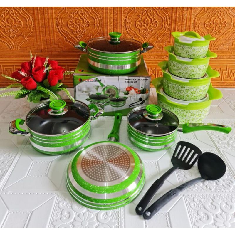 PAHE POWERCOOK COOKWARE + WARMER SET