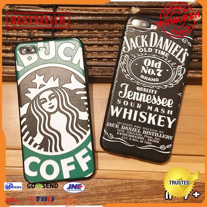 CASE HP IPHONE 7 PLUS STARBUCKS SOFT CASE