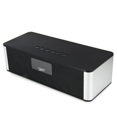 Import Terbaru MUSKY DY21L HIFI Wireless  V4.0 Bluetooth Stereo Speaker with LED Display Multimedia