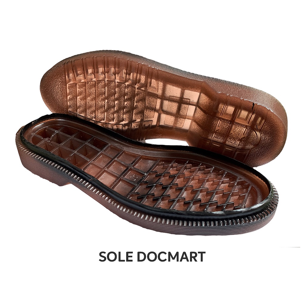 Sole Transparant Size 39-44 Sepatu Boot, Cocok Untuk Docmart (Dr. Martens) - Outsole