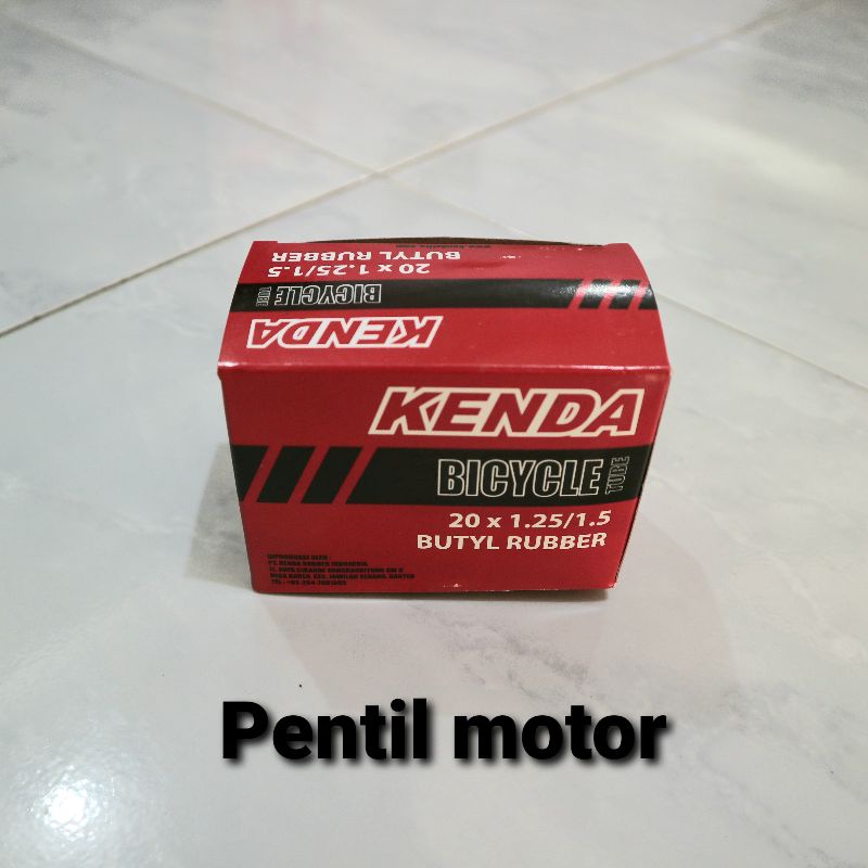 BAN DALAM SEPEDA 20 x 1.25/1.50 AV KENDA UNTUK SEPEDA LIPAT BMX