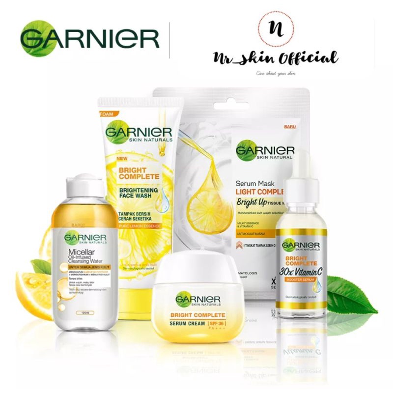 GARNIER - Garnier Light Complete Full Regiment Skin Care ( Perawatan Untuk Kulit Cepat Cerah) Satu p