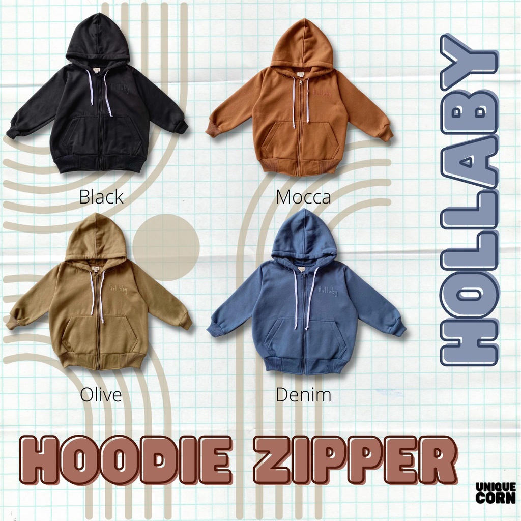 Hollaby Hoodie Zipper