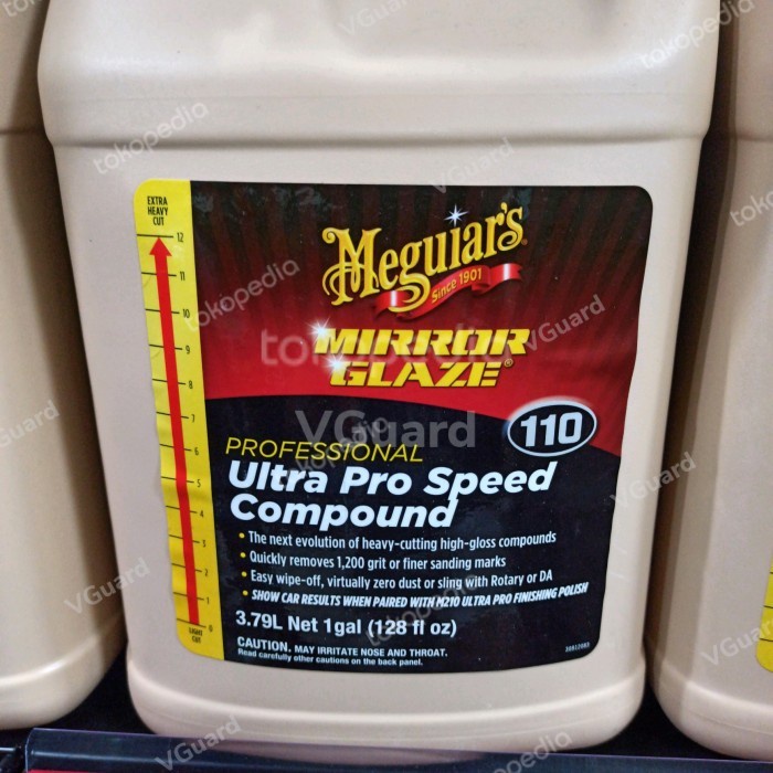 Meguiars M11001 Ultra Pro Speed Compound 3,79L Kompon Poles Mobil Motor