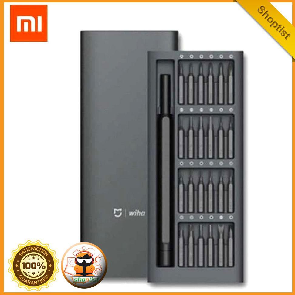 Xiaomi Mijia Wiha Obeng Screwdriver Set Premium 25 In 1 SPTB27